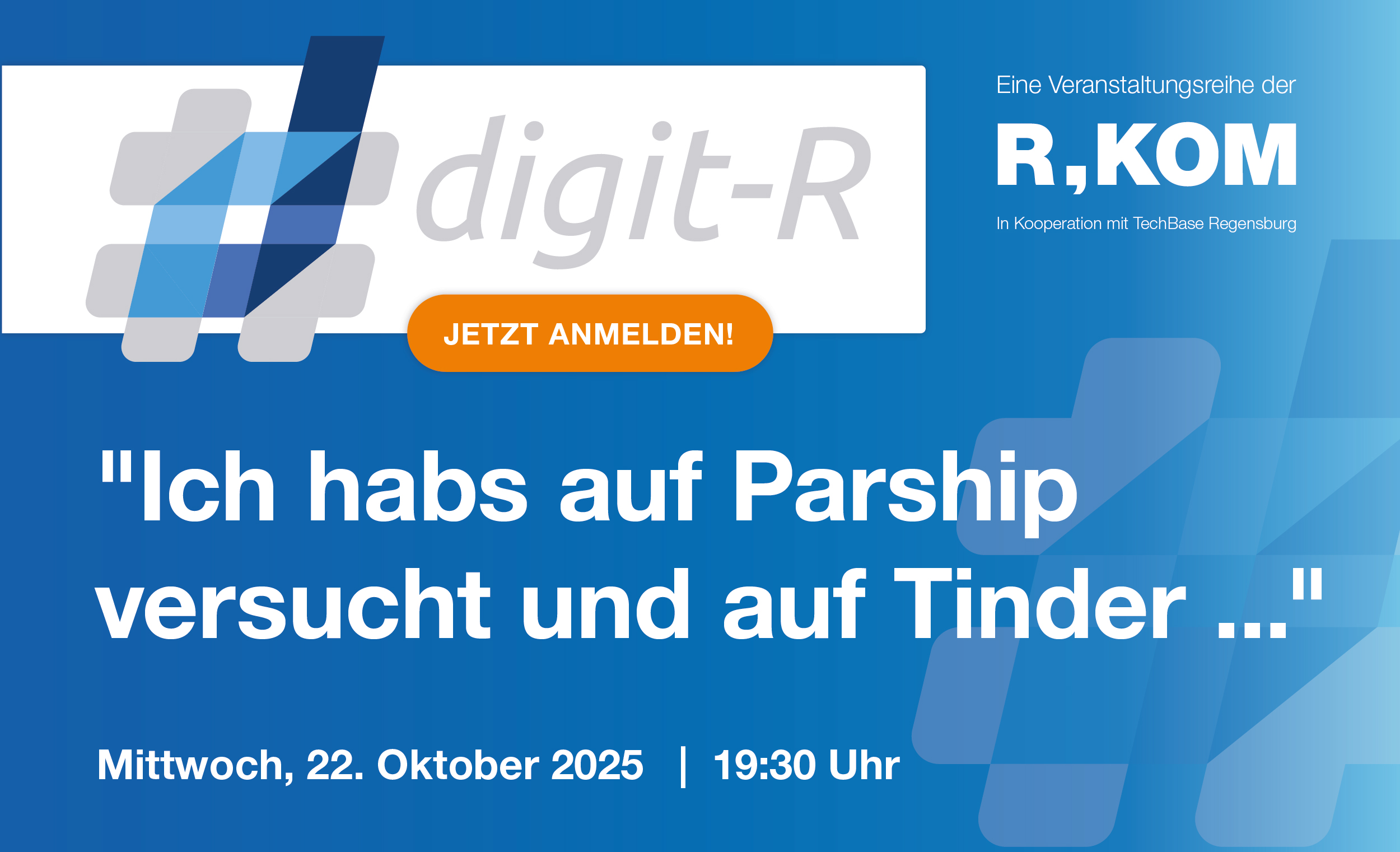 #17 - Ich habs auf Parship versucht und auf Tinder...