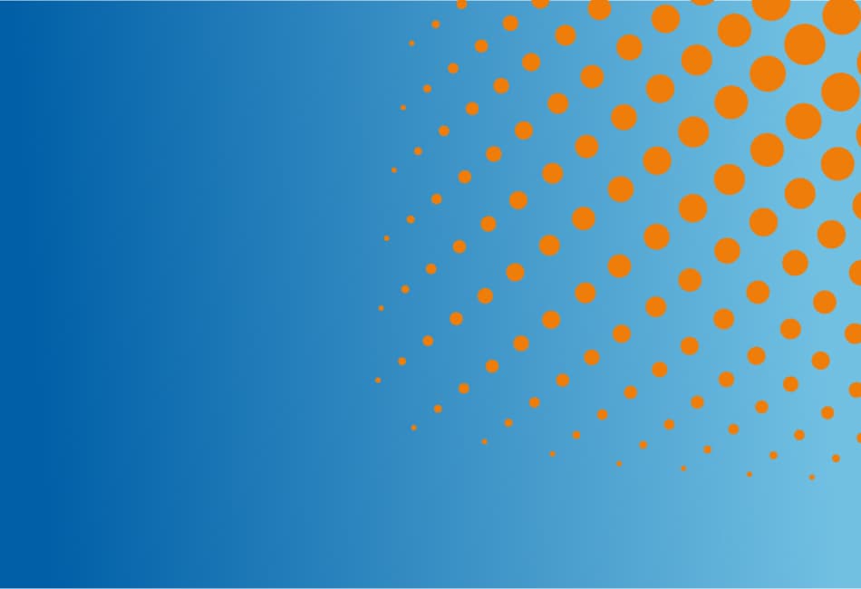 Luftbild von Regensburg mit verbindenden Lichtblitzen zwischen den Häusern, die Internetverbinudngen symbolisieren.