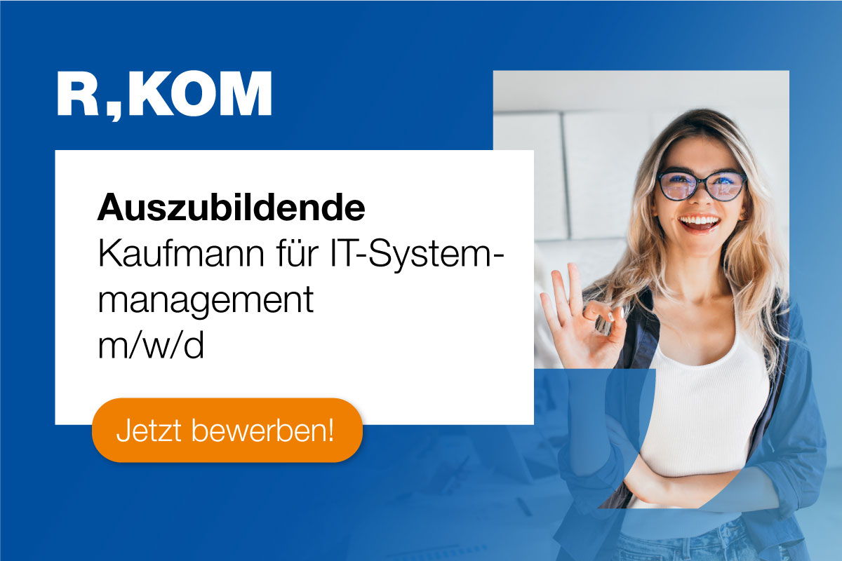 Auszubildende Kaufmann für IT-Systemmanagement (m/w/d)