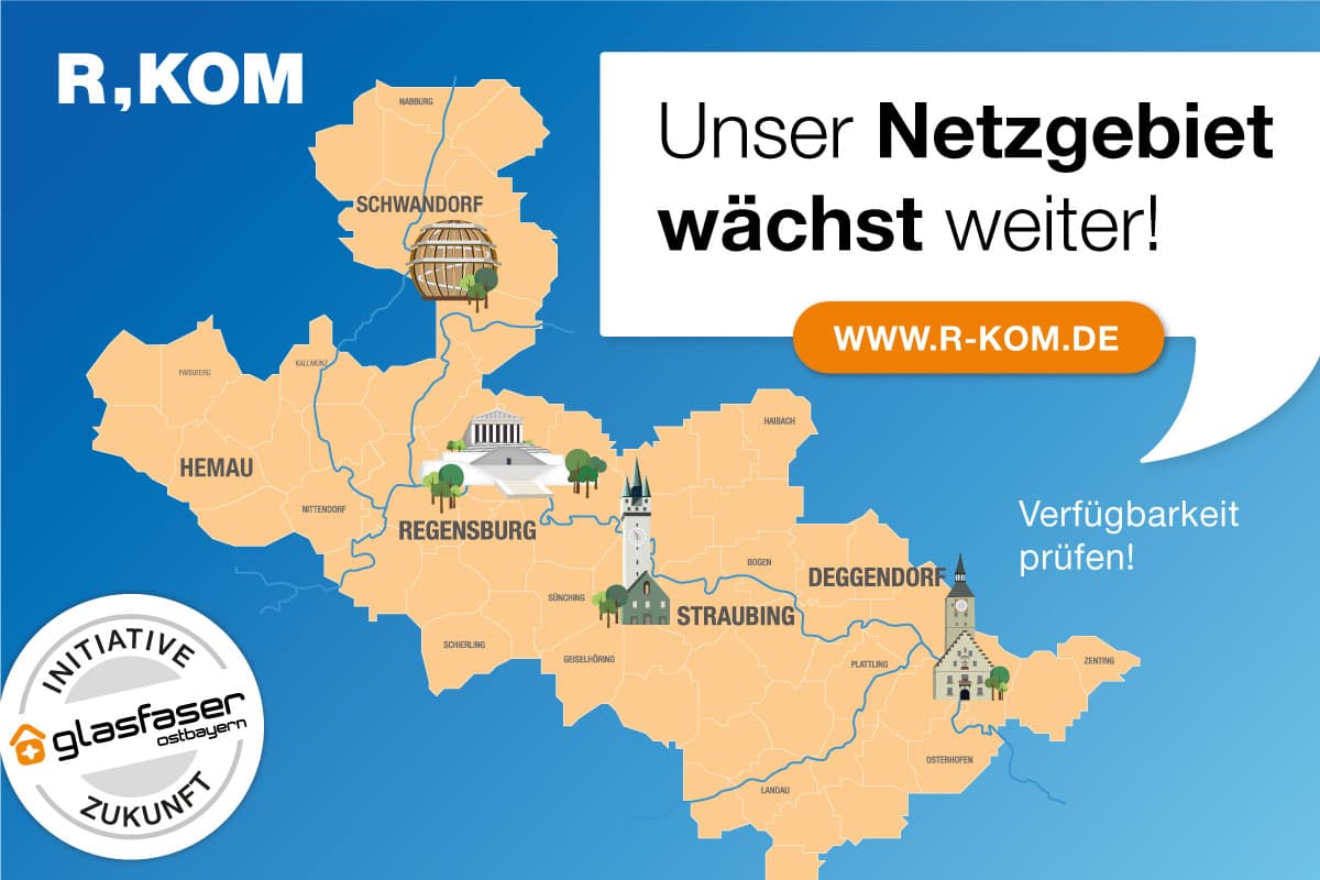 Erweiterung des Netzgebiets im Westen