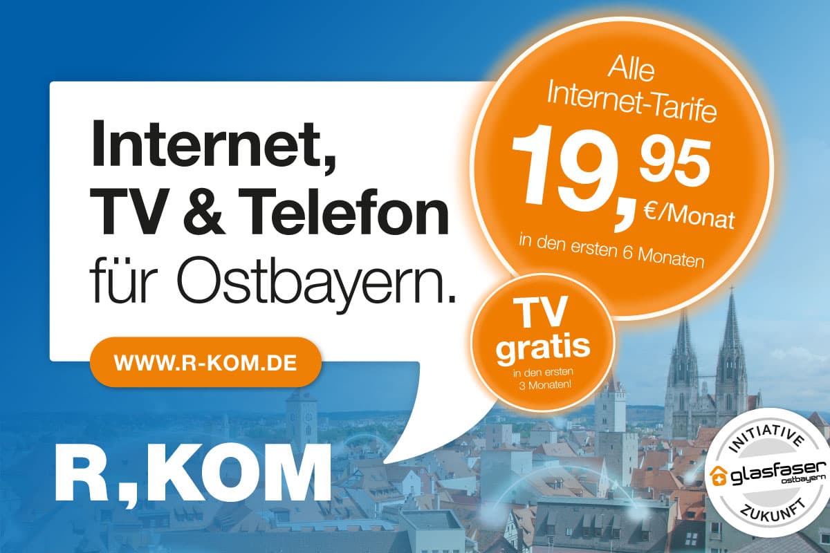 AKTION: Alle Internet-Tarife für 19,95 € monatlich in den ersten 6 Monaten