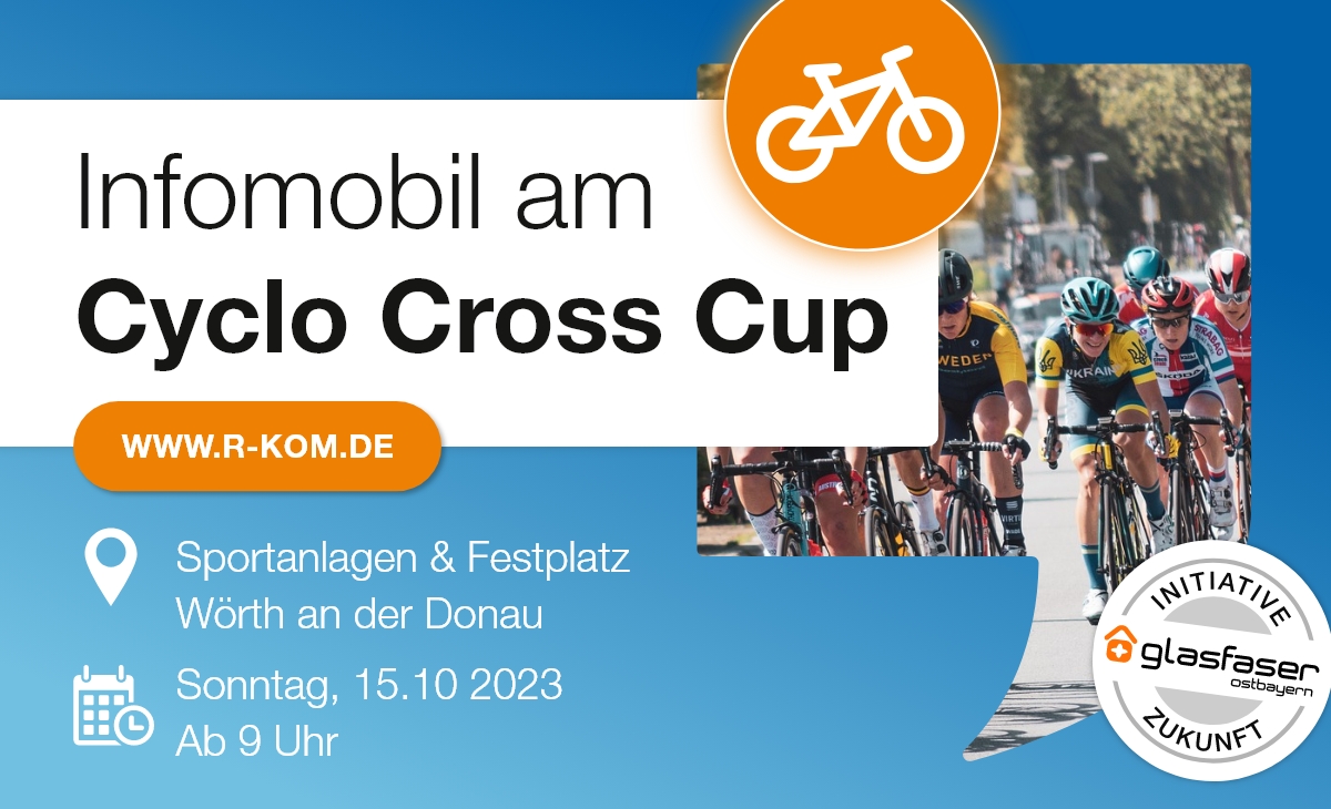 Bei uns läufts rund – die R-KOM sponsert den Elite Cyclo-Cross Cup