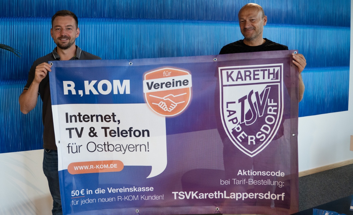 Neues Mitglied an Board – TSV Kareth-Lappersdorf wird R-KOM Partner