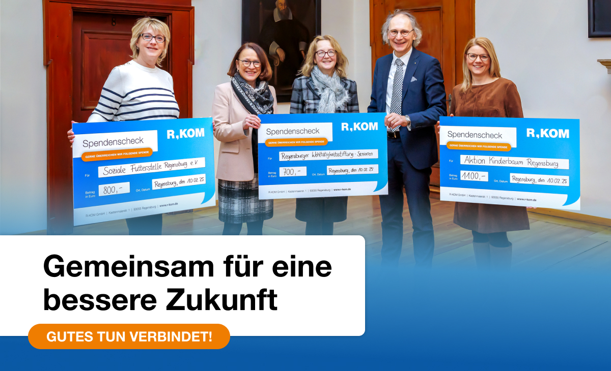 Gemeinsam Gutes tun - R-KOM Weihnachtsaktion 2024