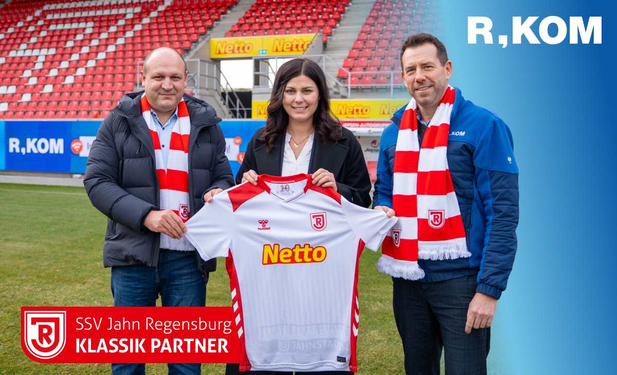 R-KOM ist Klassik Partner: Jahn-Kooperation für ein weiteres Jahr verlängert