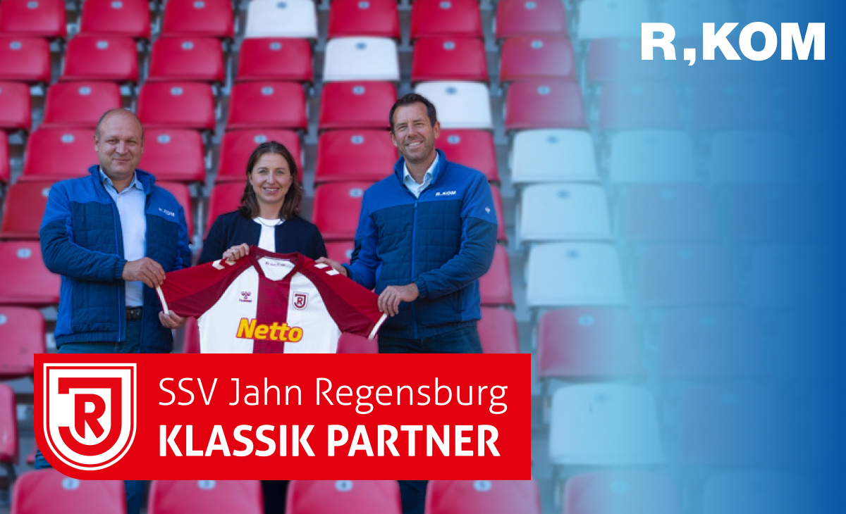 R-KOM ist Klassik-Partner: Jahn-Kooperation für ein weiteres Jahr verlängert