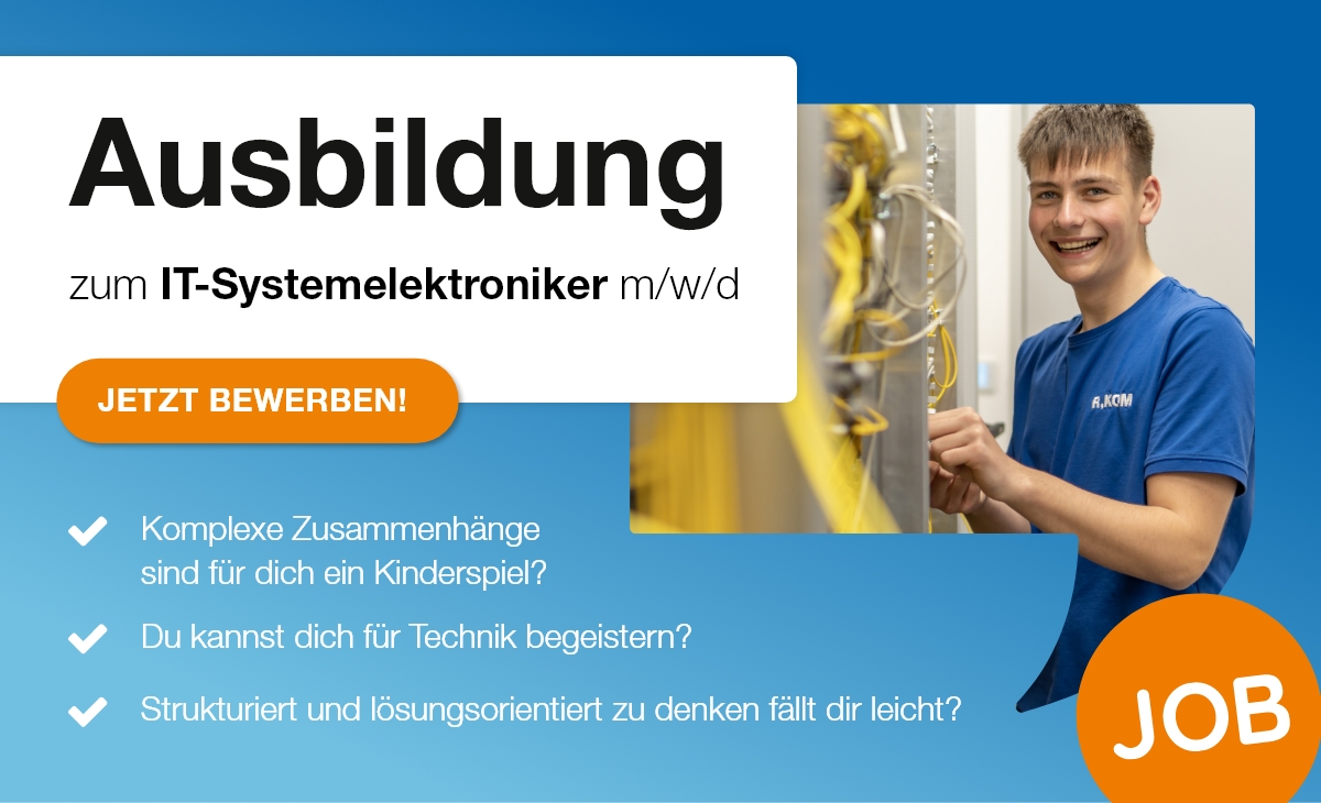 Ausbildung IT-Systemelektroniker/in