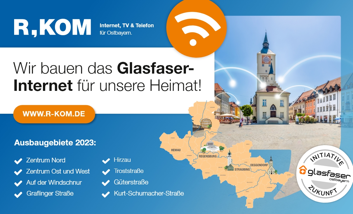 Deggendorf setzt auf Glasfaser als Grundlage der strategischen Digitalisierung