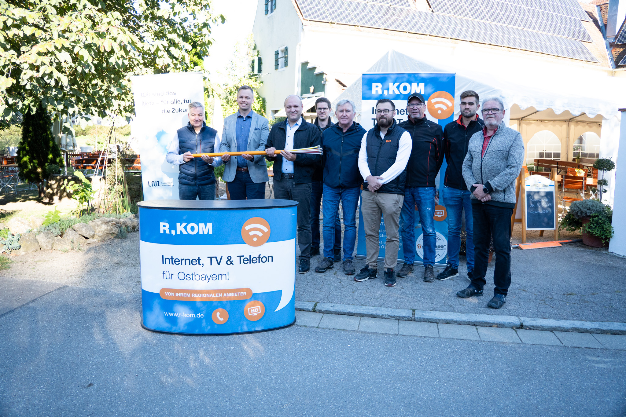 Breitbandförderverfahren in der Gemeinde Duggendorf erfolgreich abgeschlossen