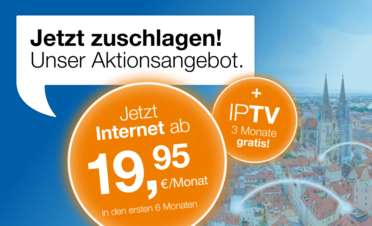 Neue Internettarife von der R-KOM