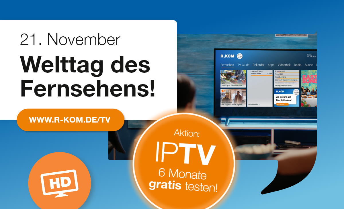21. November: Feiern Sie mit uns den Welttag des Fernsehens!
