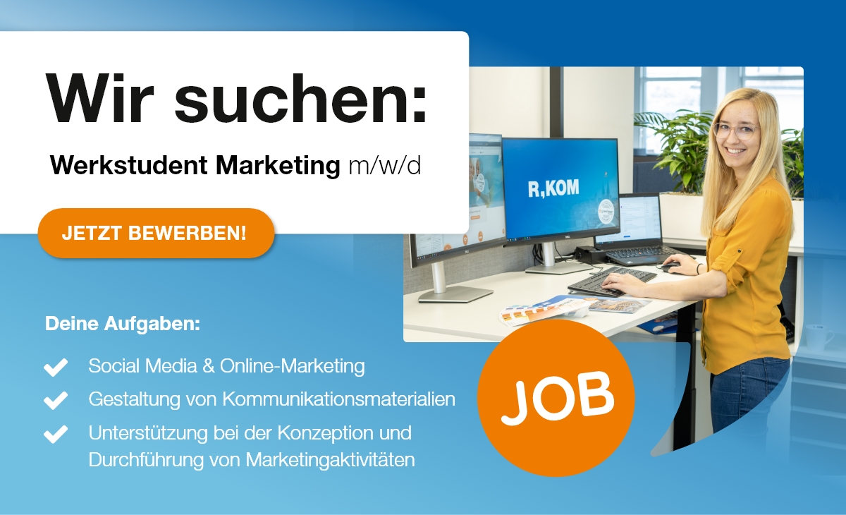 Werkstudent Marketing m/w/d gesucht