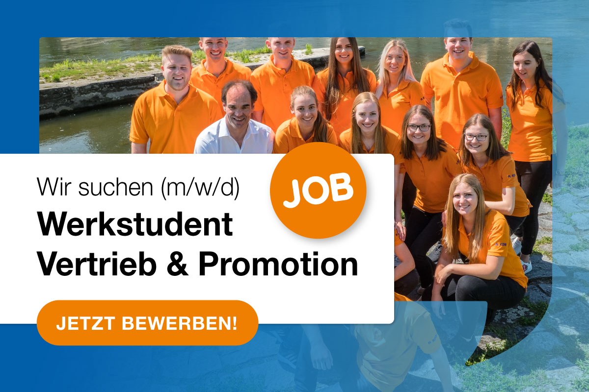 Werkstudent (m/w/d) im Bereich Vertrieb & Promotion gesucht