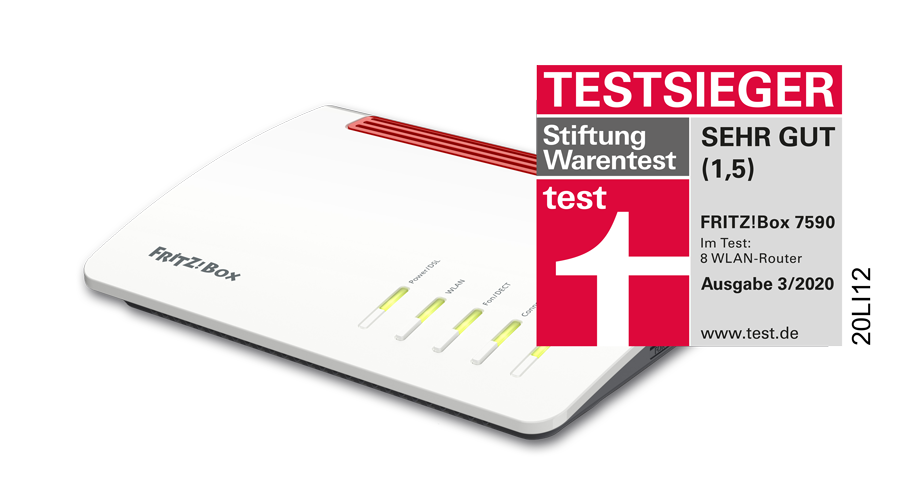 FRITZ!Box Stiftung Warentest Testsieger