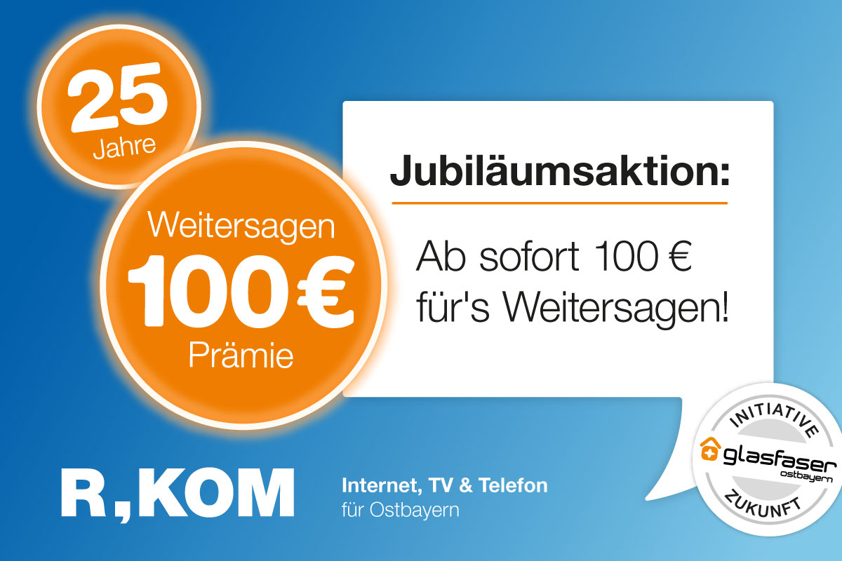 Weitersagen: 100 € als Dankeschön