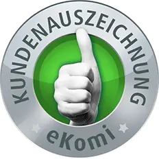 eKomi Kundenauszeichnung